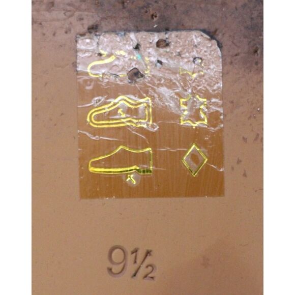 Madewell PINK GENUINE LEATHER LOW HEEL ALMOND TOE SANDALS MULES SHOES Sz 9.5 - Picture 11 of 12